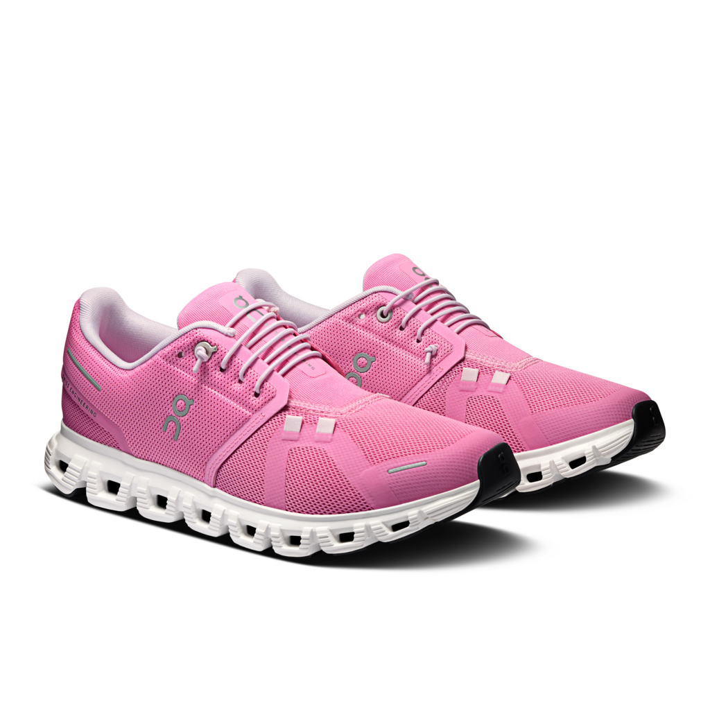 Women's On Cloud 6 Color: Raspberry | White 1